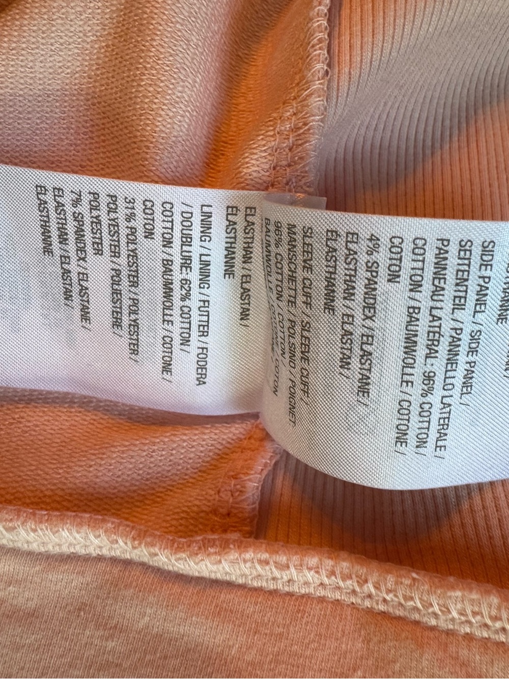 H by Halston Pale Pink Asymmetrical Zip Bomber Jacket - Picture 11 of 11